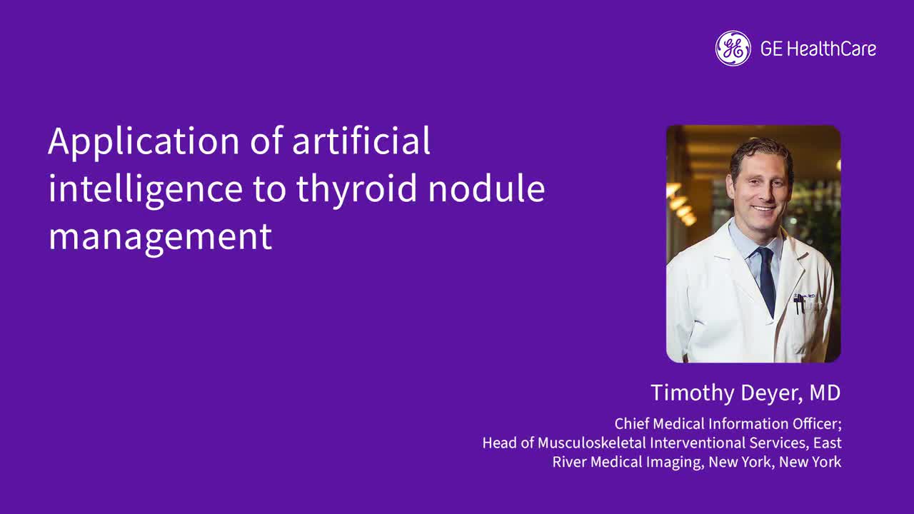Timothy Deyer, MD Chief Medical Information Officer; Head of Musculoskeletal Interventional Service