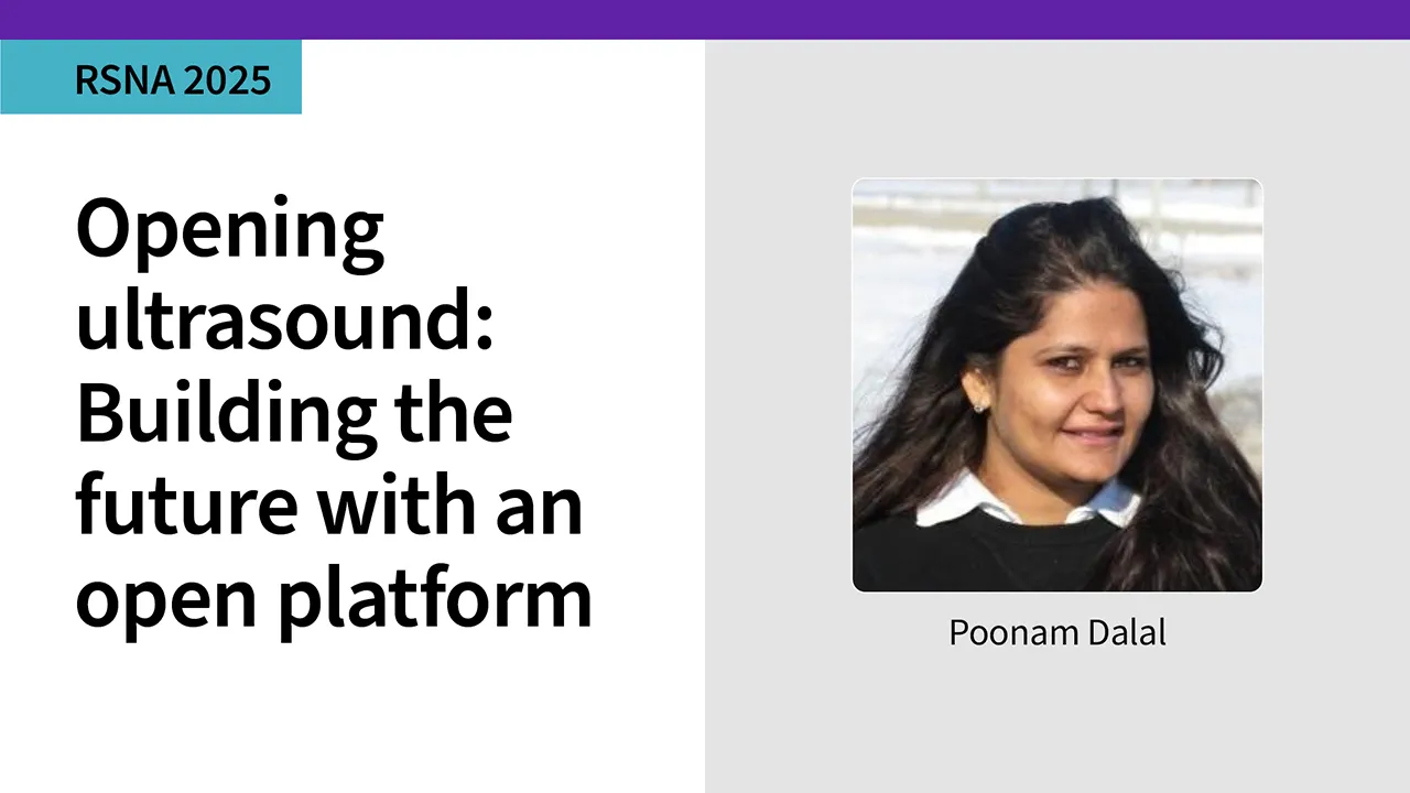 Opening ultrasound: Building the future with an open platform 