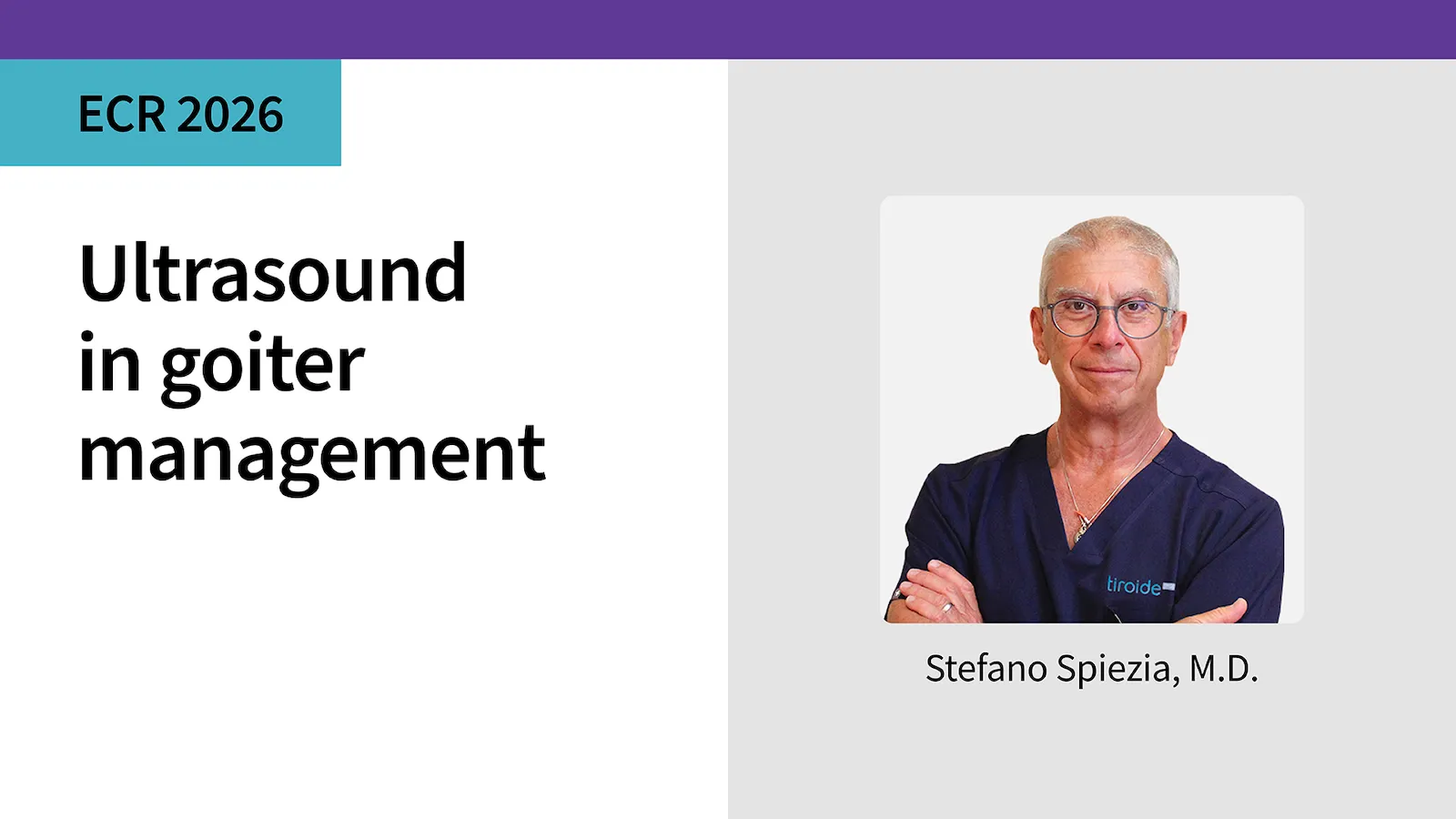 Ultrasound in goiter management Stefano Spiezia, M D 